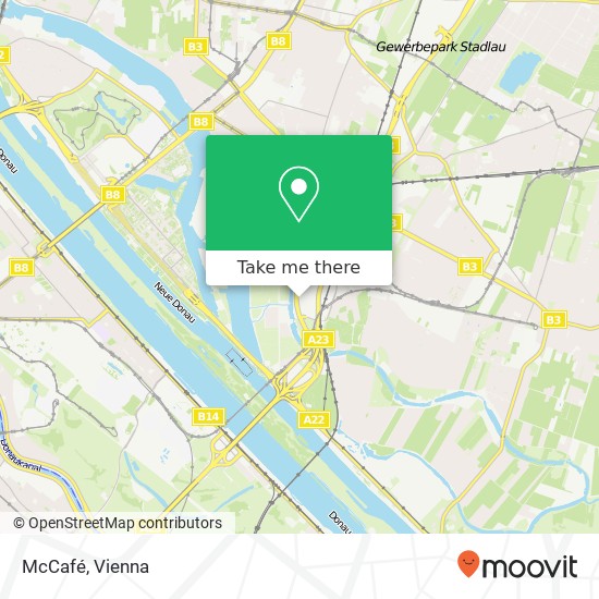 McCafé, Donaustadtstraße 49 1220 Wien map