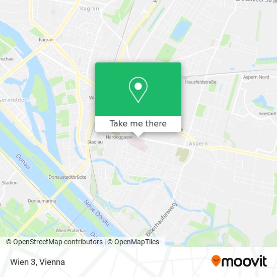 Wien 3 map