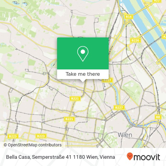 Bella Casa, Semperstraße 41 1180 Wien map