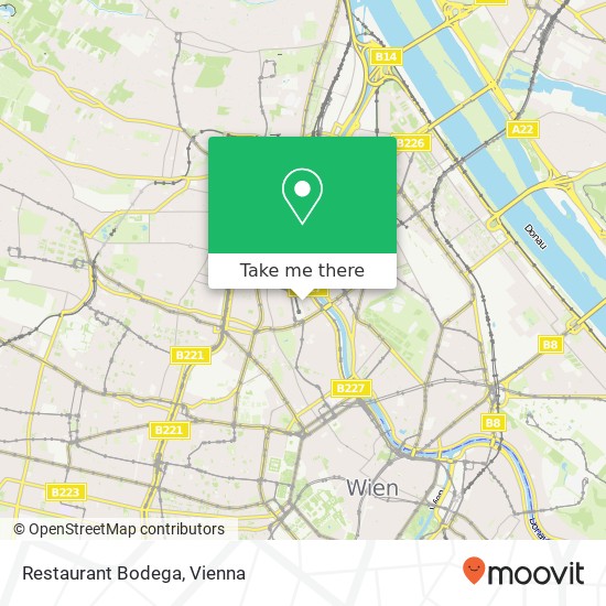 Restaurant Bodega, Nordbergstraße 12 1090 Wien map