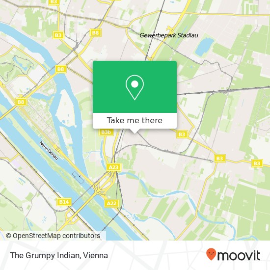 The Grumpy Indian, Schickgasse 13 1220 Wien map