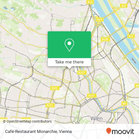 Café-Restaurant Monarchie, Nussdorfer Straße 71 1090 Wien map