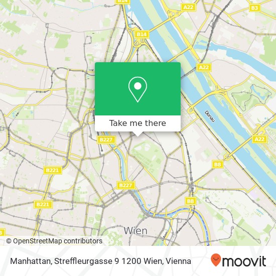 Manhattan, Streffleurgasse 9 1200 Wien map