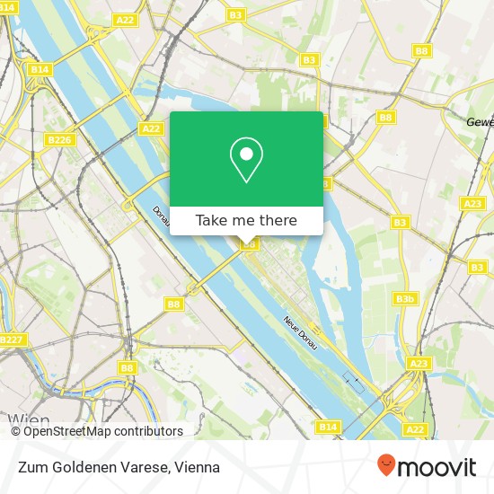 Zum Goldenen Varese, Wagramer Straße 2 1220 Wien map