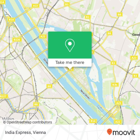 India Express, Wagramer Straße 2 1220 Wien map