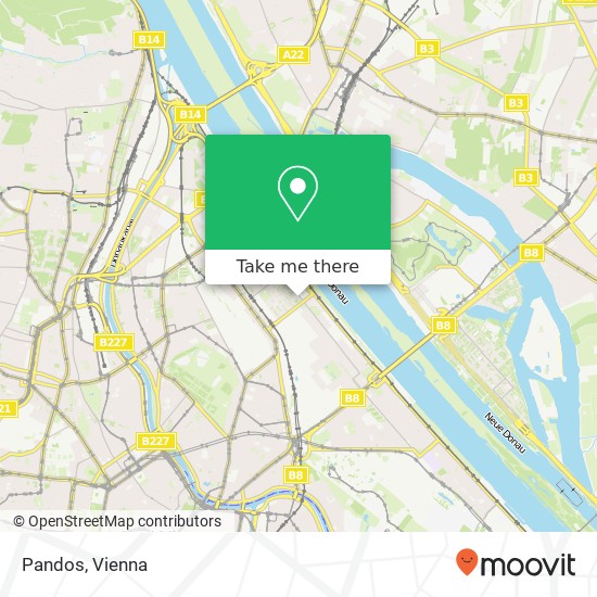 Pandos, Engerthstraße 146 1200 Wien map