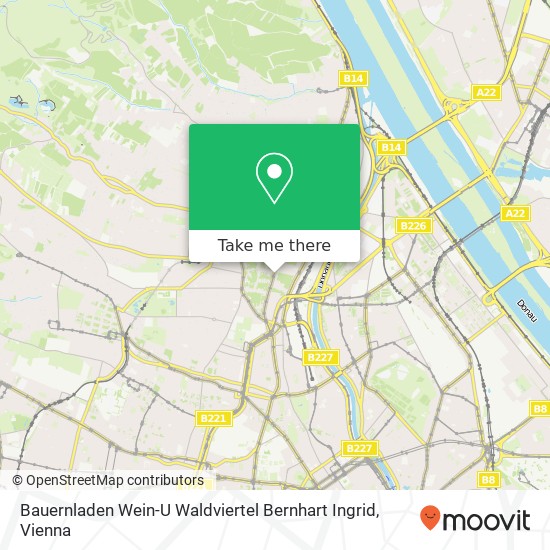 Bauernladen Wein-U Waldviertel Bernhart Ingrid, Döblinger Hauptstraße 62 1190 Wien map