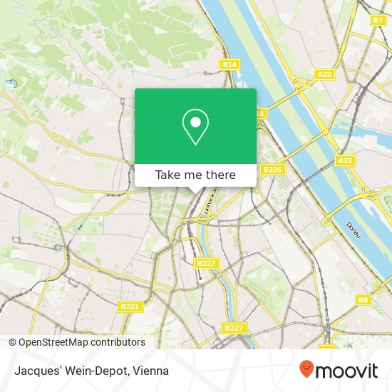 Jacques' Wein-Depot map