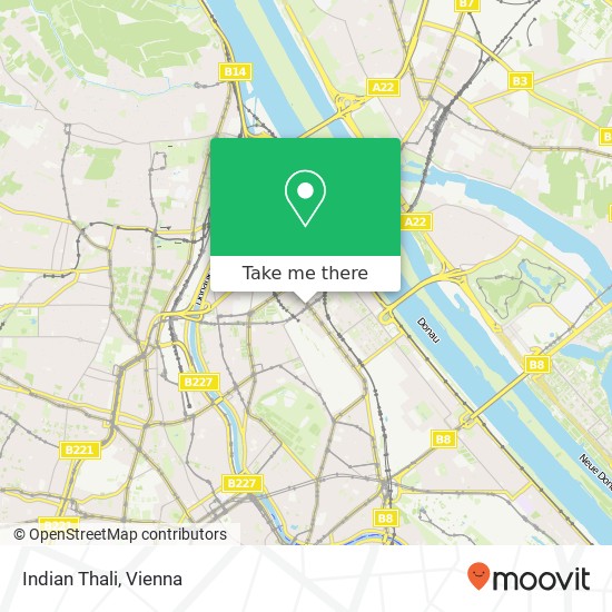 Indian Thali, Dresdner Straße 58 1200 Wien map