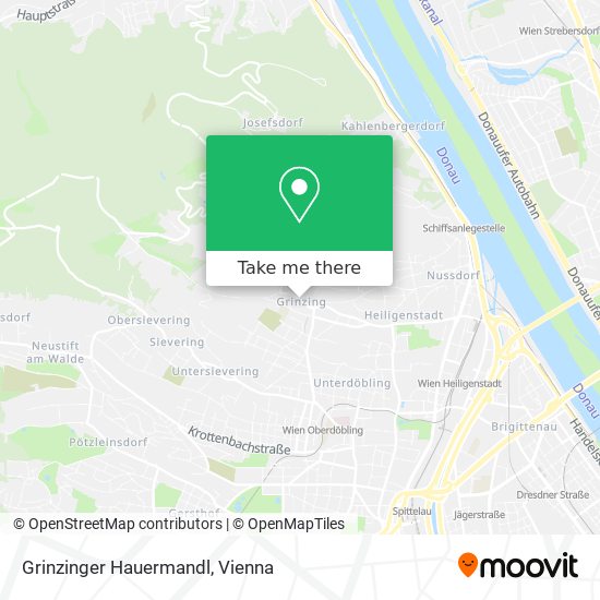 Grinzinger Hauermandl map