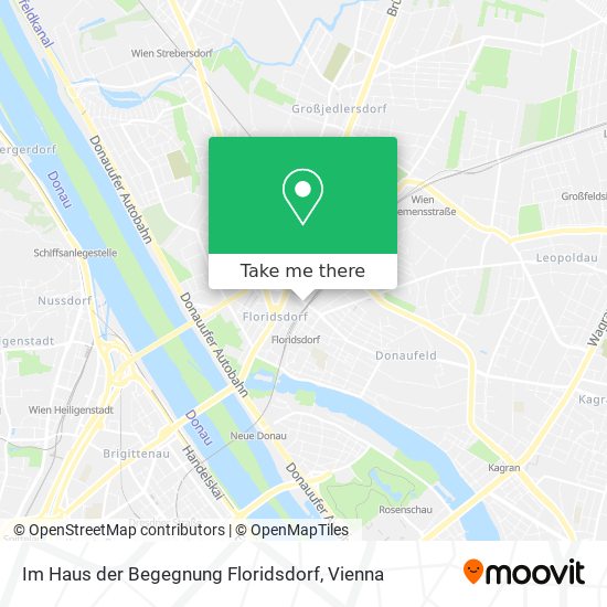 Im Haus der Begegnung Floridsdorf map