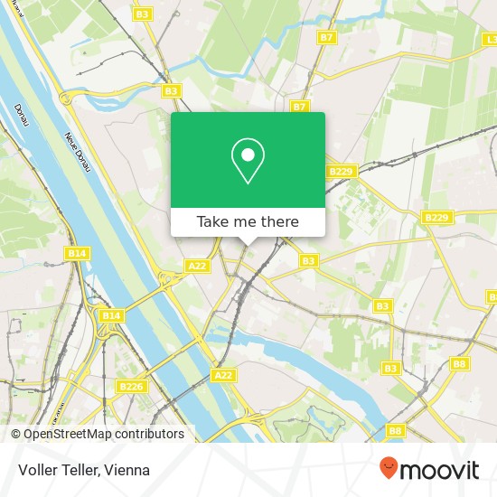 Voller Teller, Floridsdorfer Markt 1210 Wien map