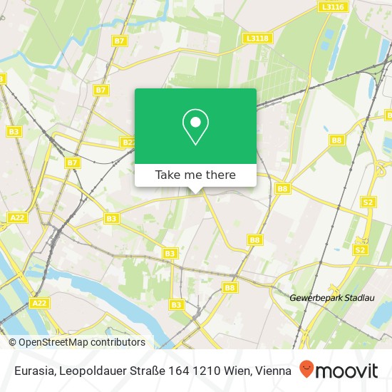 Eurasia, Leopoldauer Straße 164 1210 Wien map