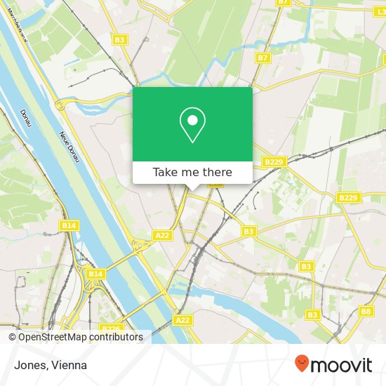 Jones, 1210 Wien map