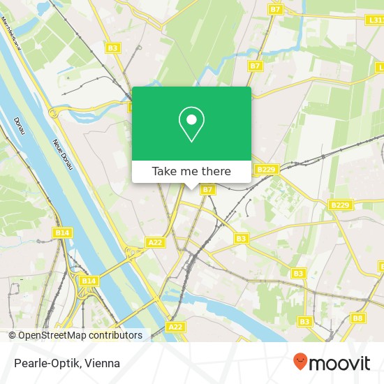 Pearle-Optik, Mediengasse 1210 Wien map