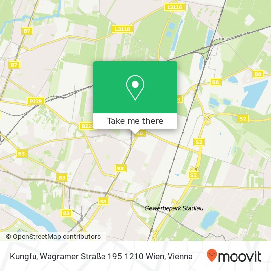 Kungfu, Wagramer Straße 195 1210 Wien map