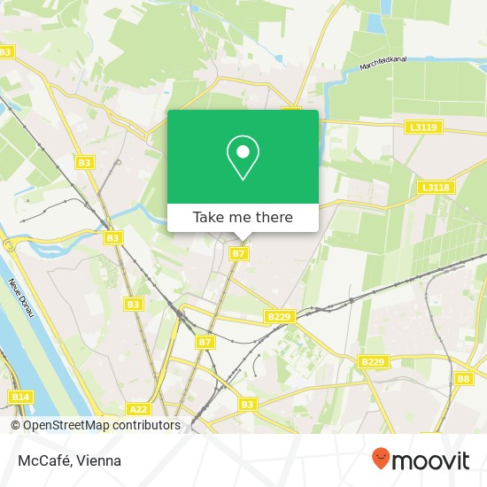 McCafé, Brünner Straße 170 1210 Wien map