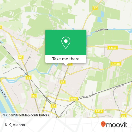 KiK, Ocwirkgasse 5 1210 Wien map