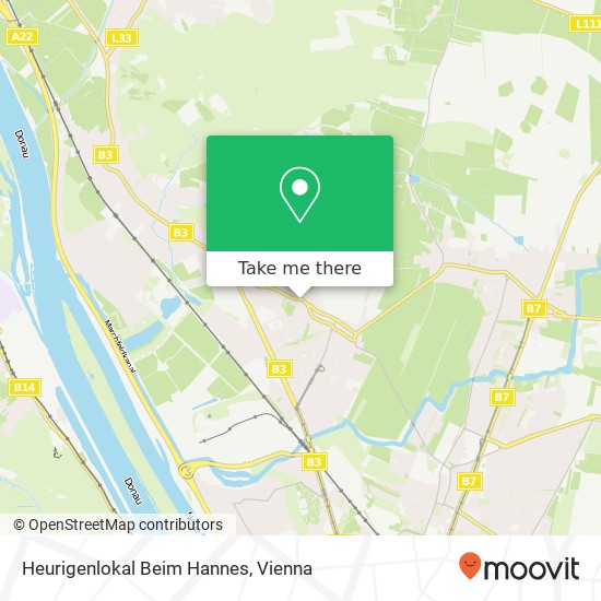 Heurigenlokal Beim Hannes, Langenzersdorfer Straße 1210 Wien map