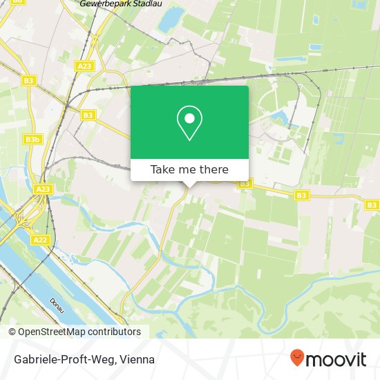 Gabriele-Proft-Weg map
