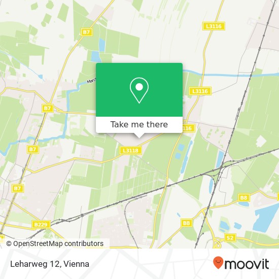 Leharweg 12 map