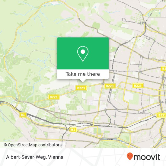 Albert-Sever-Weg map