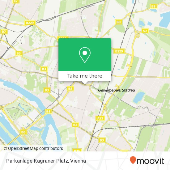 Parkanlage Kagraner Platz map