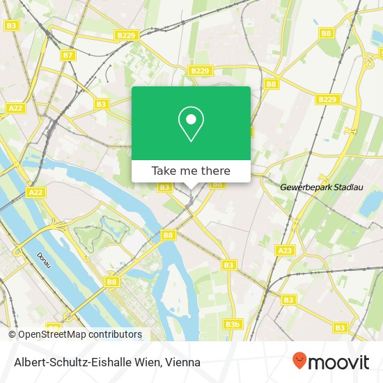 Albert-Schultz-Eishalle Wien map