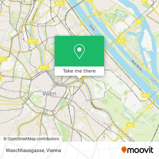 Waschhausgasse map
