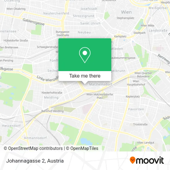 Johannagasse 2 map
