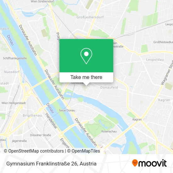 Gymnasium Franklinstraße 26 map