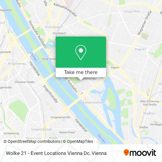 Wolke 21 - Event Locations Vienna Dc map