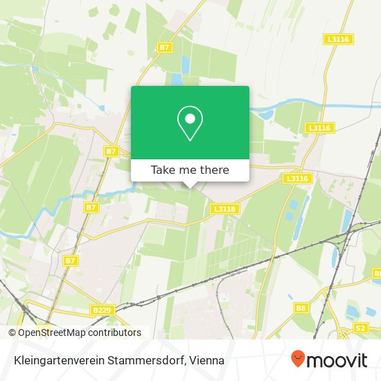 Kleingartenverein Stammersdorf map