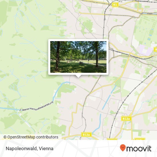 Napoleonwald map