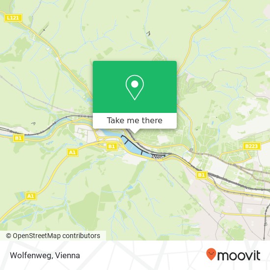 Wolfenweg map