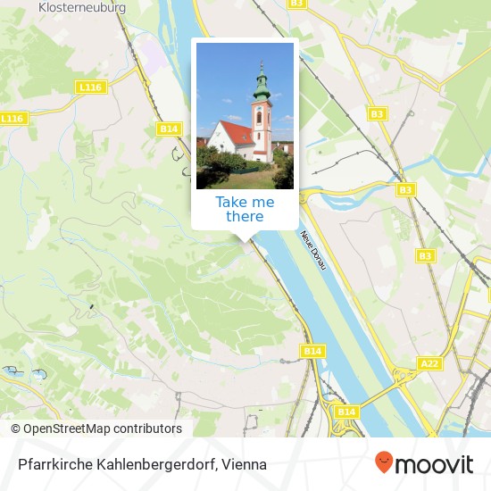 Pfarrkirche Kahlenbergerdorf map