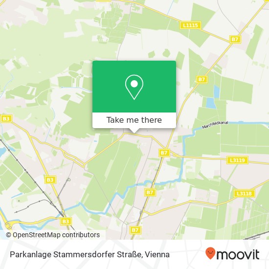 Parkanlage Stammersdorfer Straße map