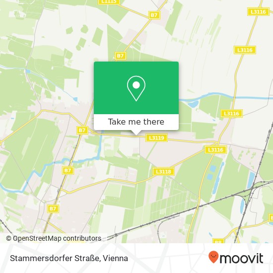 Stammersdorfer Straße map