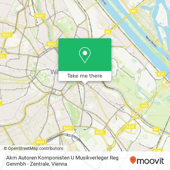 Akm Autoren Komponisten U Musikverleger Reg Genmbh - Zentrale map