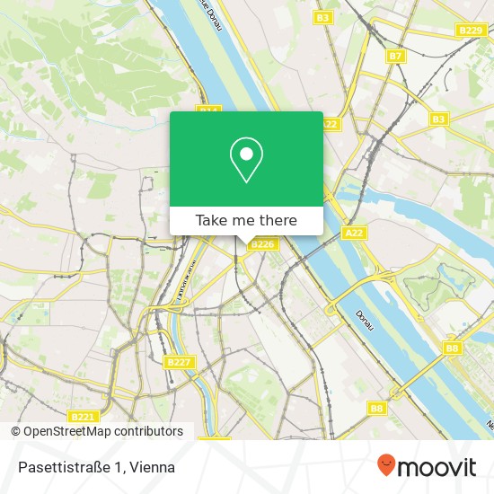 Pasettistraße 1 map