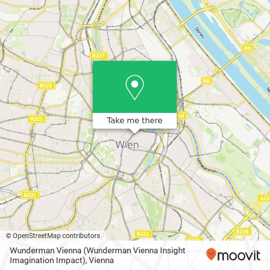 Wunderman Vienna (Wunderman Vienna Insight Imagination Impact) map