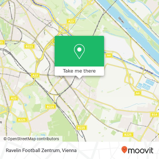 Ravelin Football Zentrum map