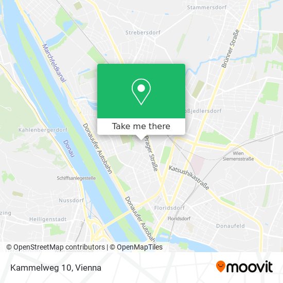 Kammelweg 10 map