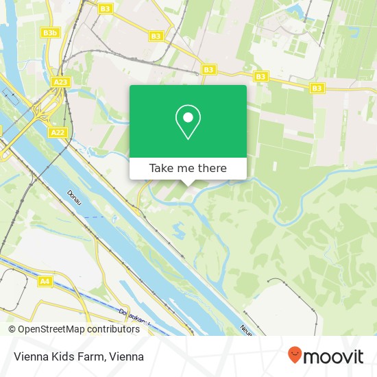 Vienna Kids Farm map