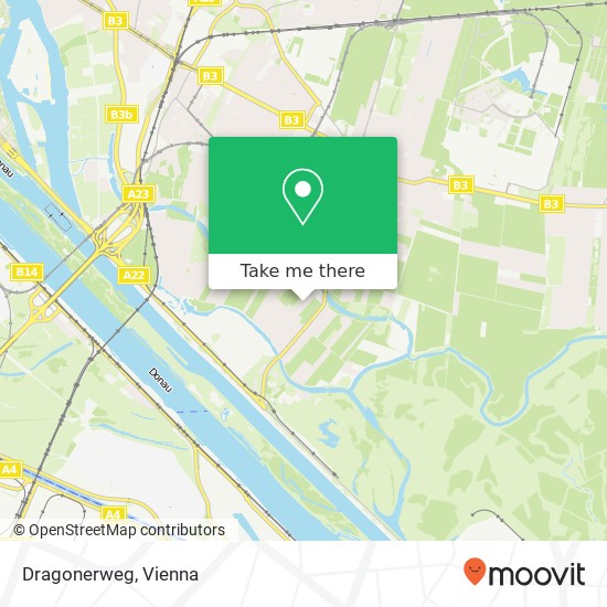 Dragonerweg map