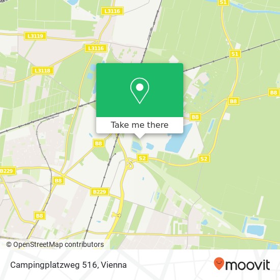 Campingplatzweg 516 map