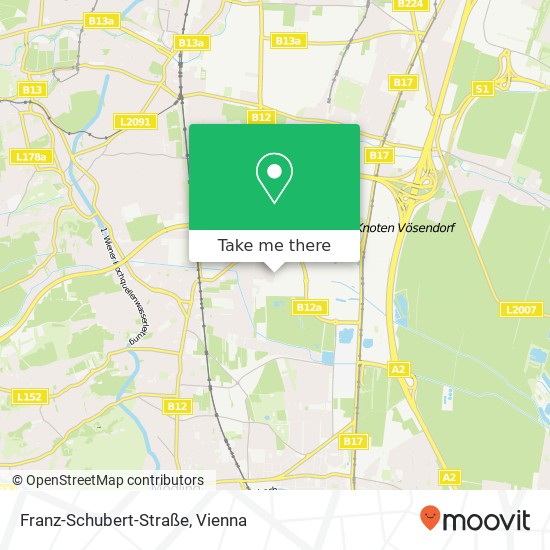 Franz-Schubert-Straße map