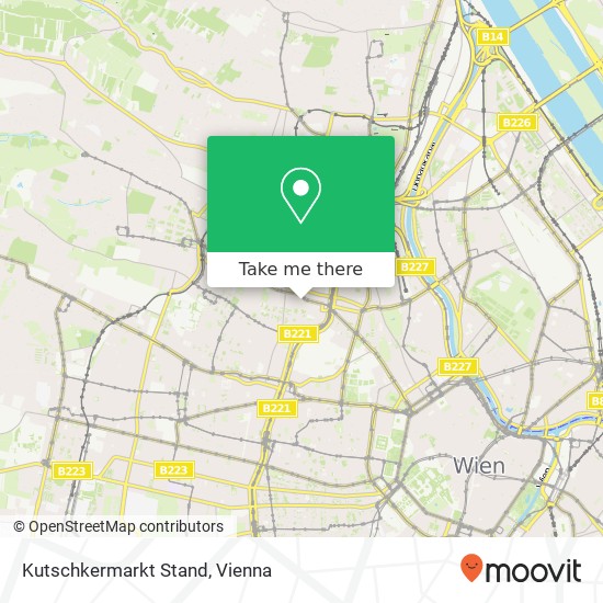 Kutschkermarkt Stand map