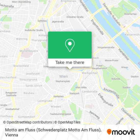 Motto am Fluss (Schwedenplatz Motto Am Fluss) map