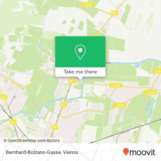 Bernhard-Bolzano-Gasse map